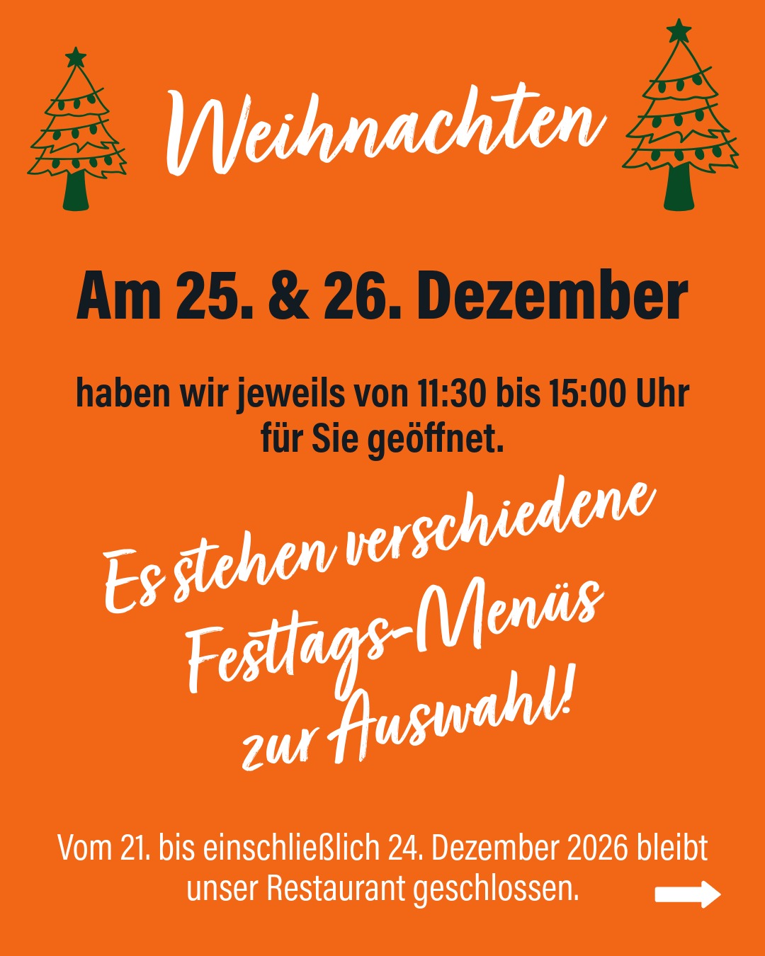 Landgasthaus Textor Programm Herbst / Winter